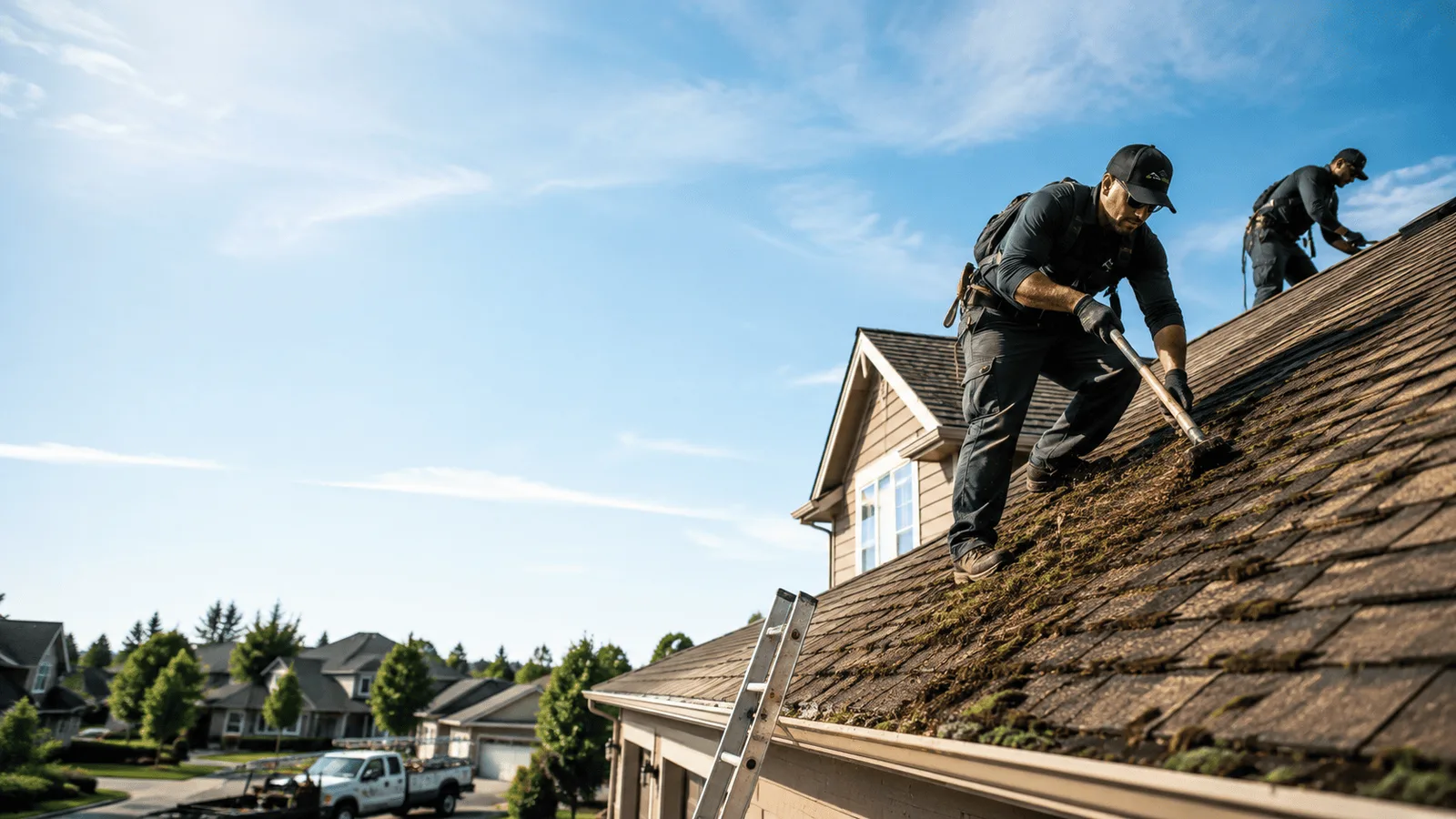 Roof Moss Removal in Miamiville, OH near me